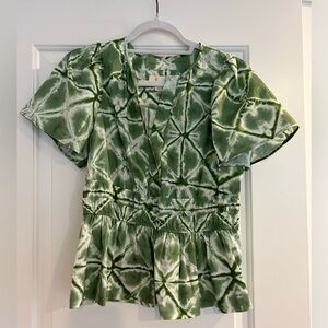 Somerset Peplum Blouse by Anthropologie